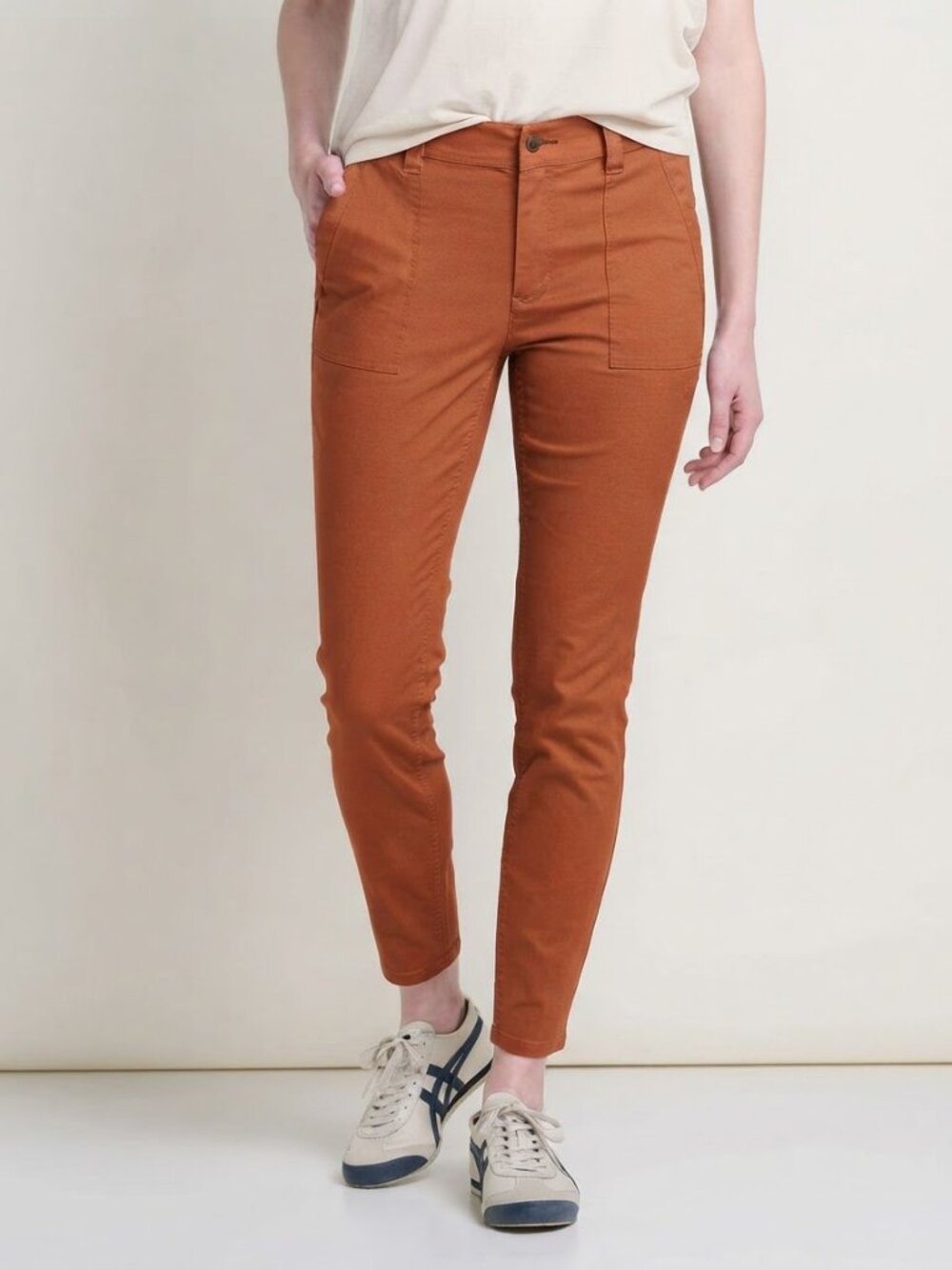 Toad&Co Earthworks Ankle Pants, Size 6, Cinnamon, NWOT